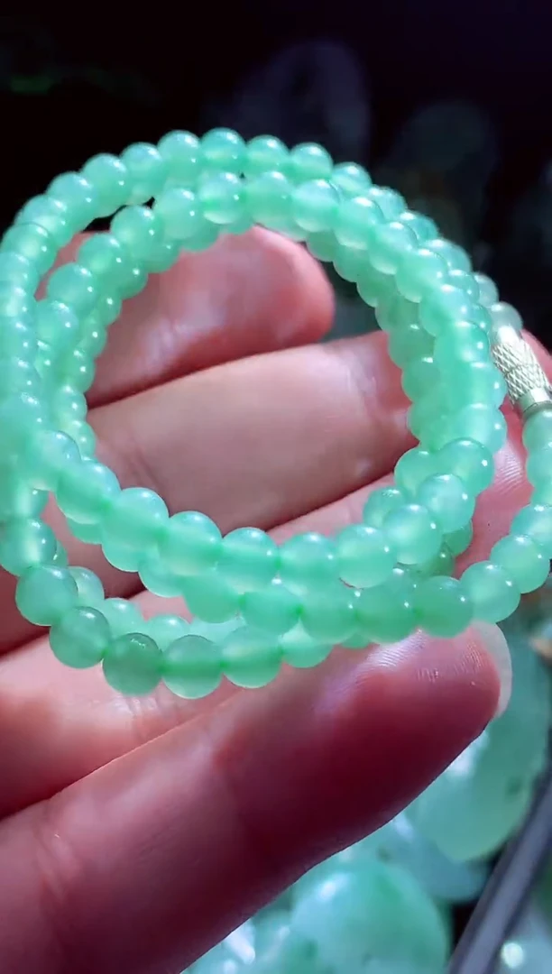 未镶嵌定制翡翠翡翠毛货定制564410