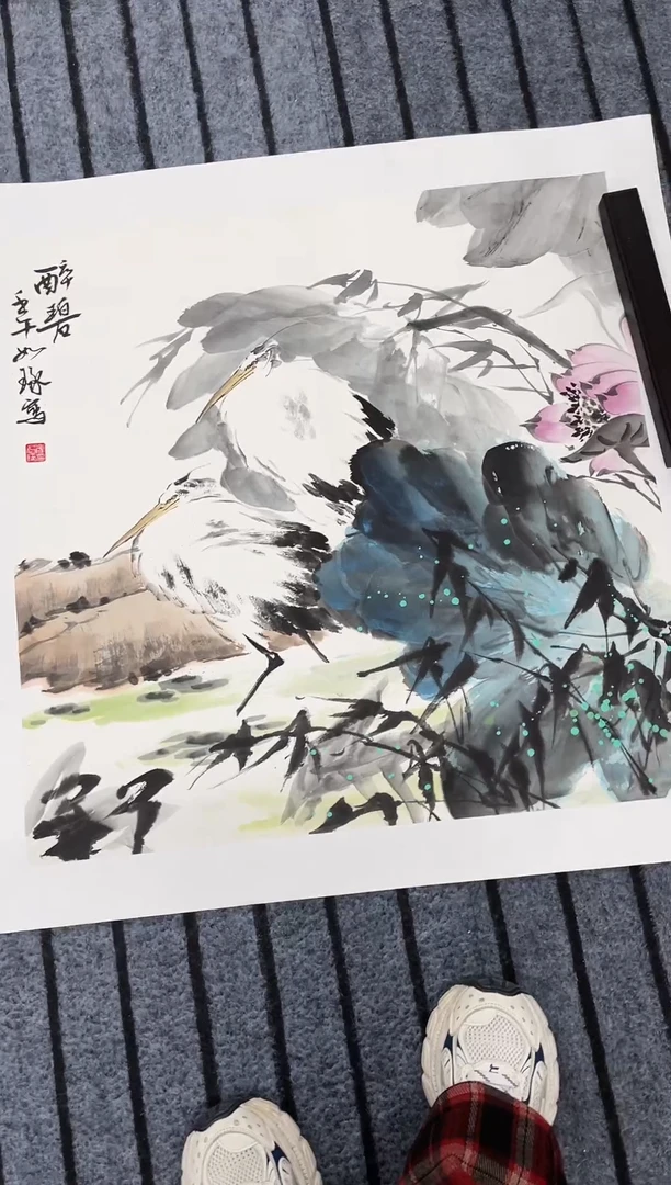 精品国画花鸟作品
