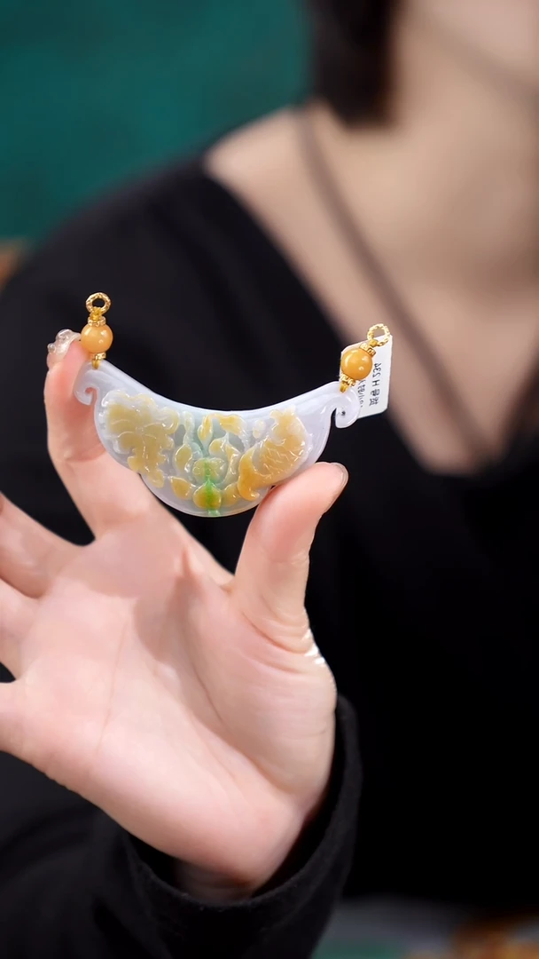 颈饰未镶嵌翡翠翡翠吊坠