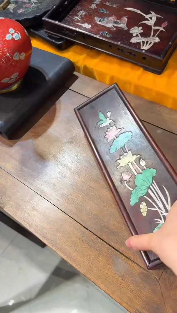 木紫檀和和美美线香盒118.88888888