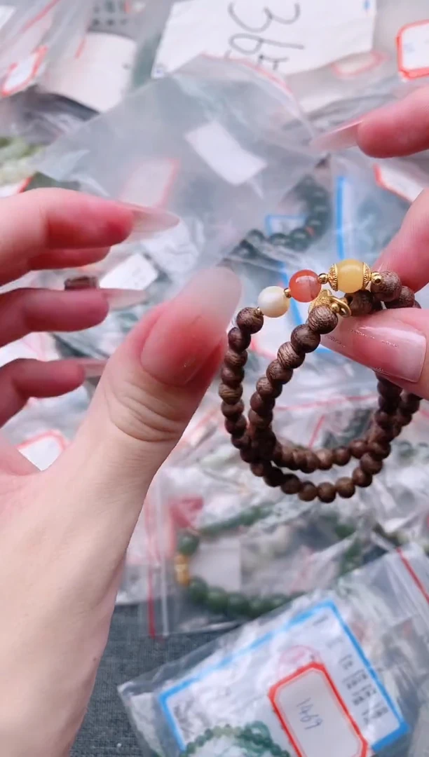 未镶嵌蜜蜡手链多样性发拍一发一