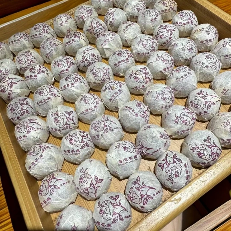 老同志【2002年玫瑰紫微星mini小沱】普洱熟茶