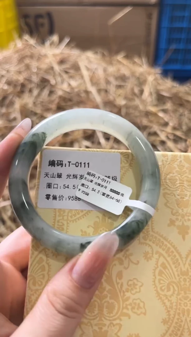 未镶嵌手镯石英质玉T-0111