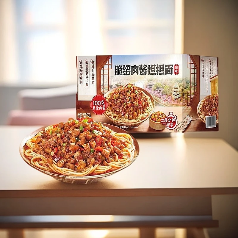 【25年10月14日】1.175kg（5份） 某姆 饪掌门脆绍肉酱担担面