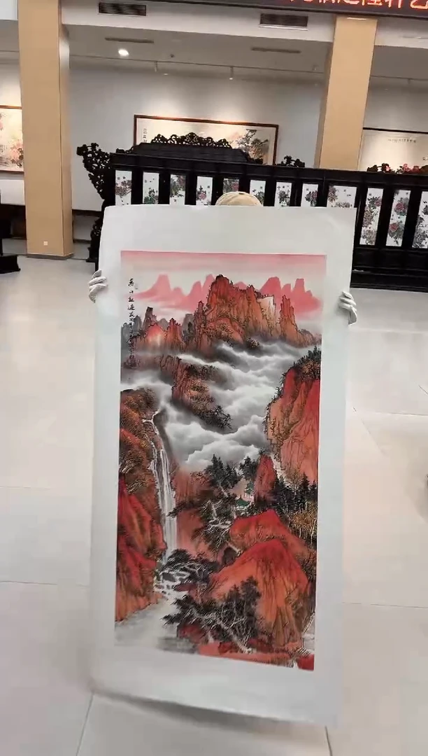 【闪购商品】国画21 赵隆轩艺术馆李庆兴老师作品