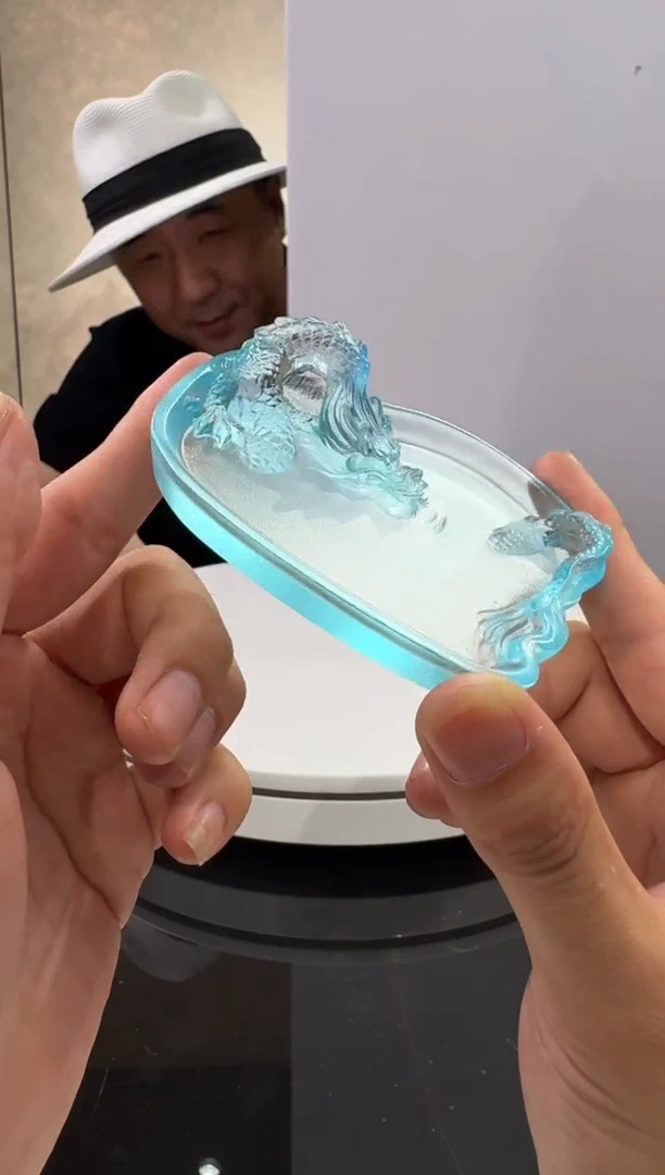 摆件祥龙墨碟艺术摆件
