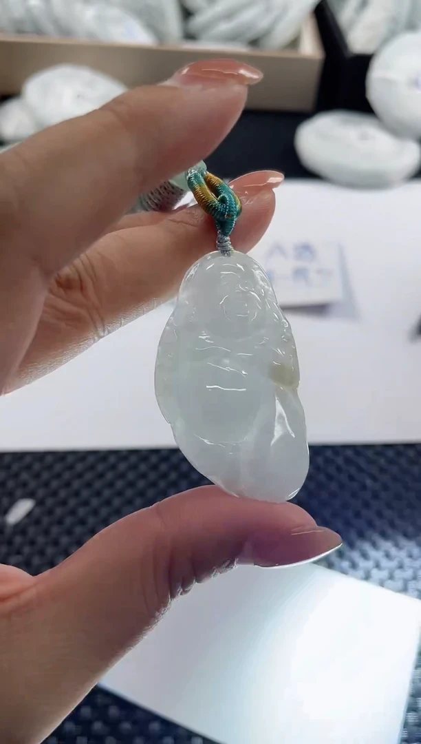 颈饰未镶嵌翡翠基地发货H  4972
