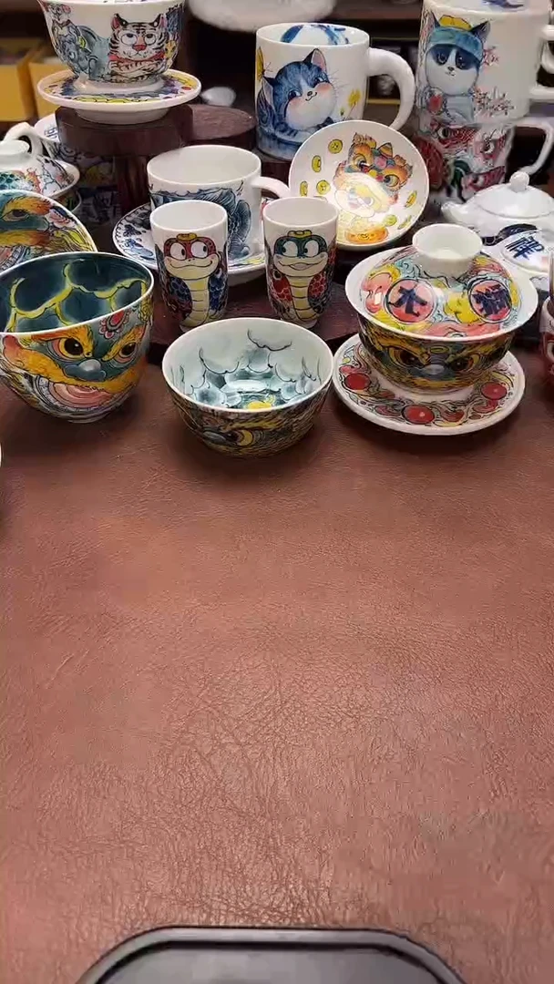 【闪购商品】龙生九子小汤碗（9个）