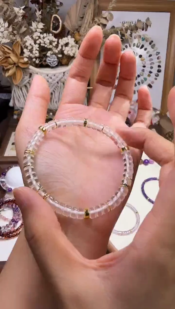 水晶摆件未镶嵌手链