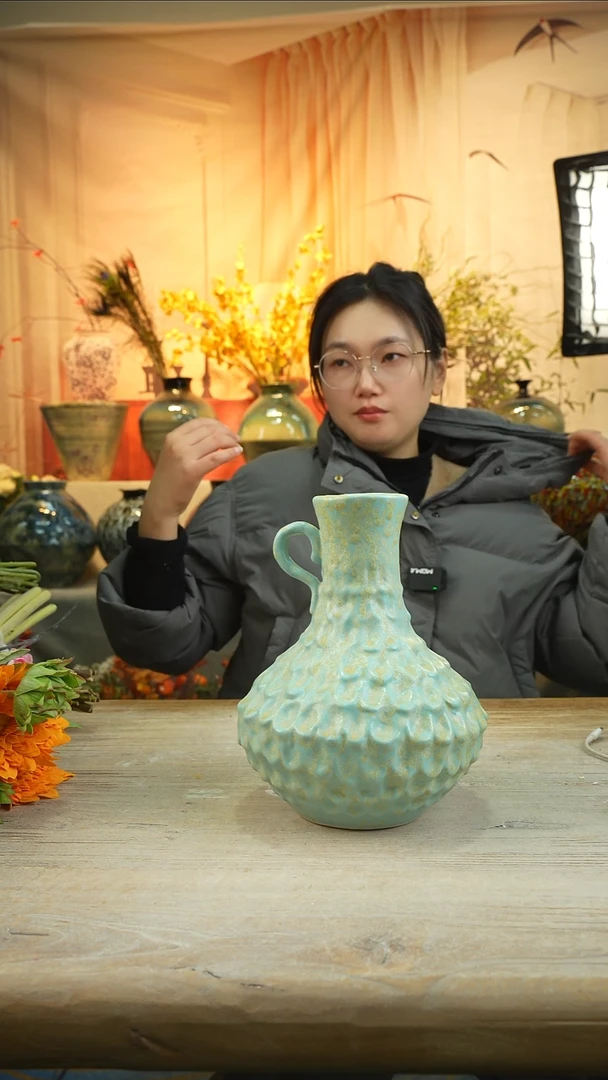 高26口6高温陶瓷花瓶