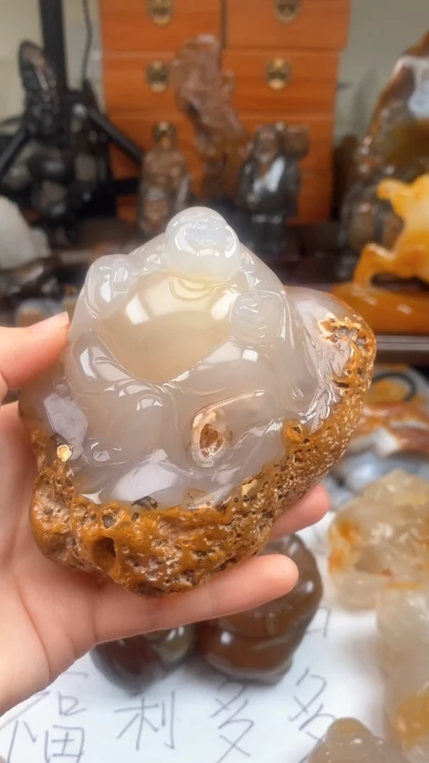 【闪购商品】玛瑙/玉髓颈饰未镶嵌AA
