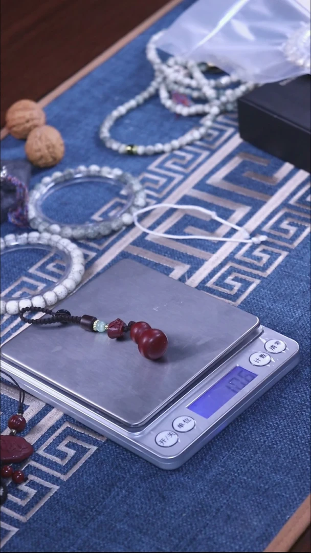 星月菩提吊坠朱砂葫芦吊坠