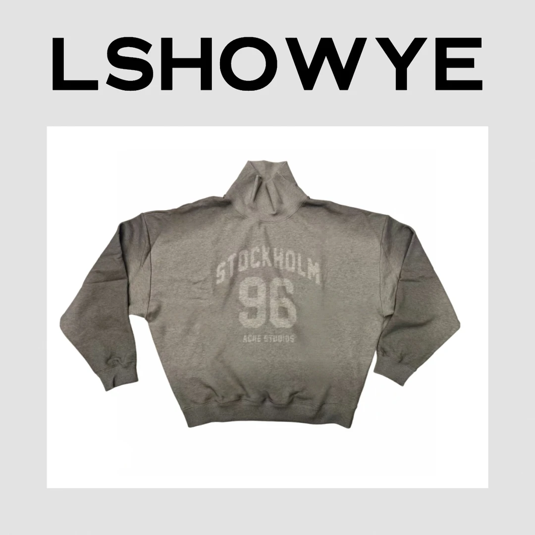 LSHOWYE｜字母高领卫衣 3168