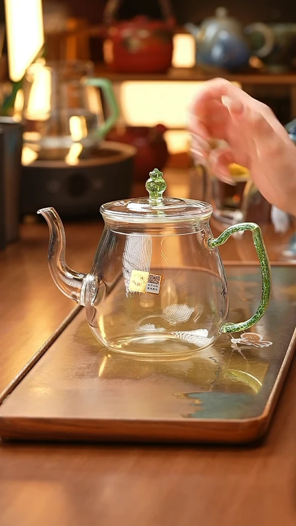 【闪购商品】禾器/文仕壶/绿金色