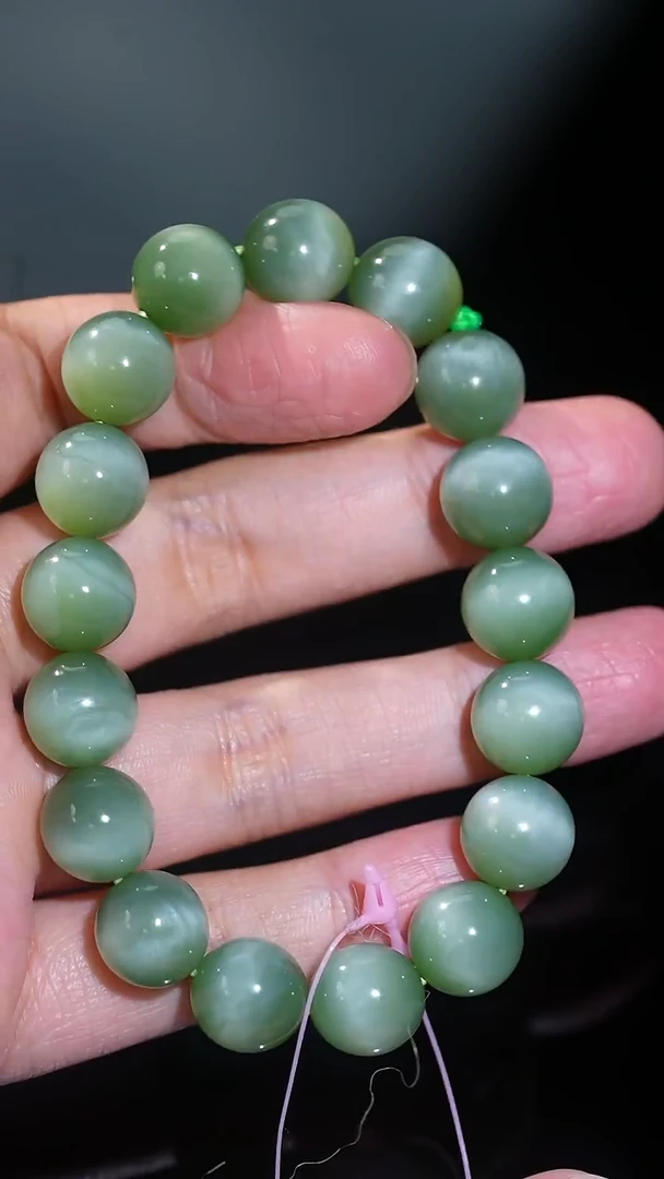 未镶嵌手串和田玉35多样性发一