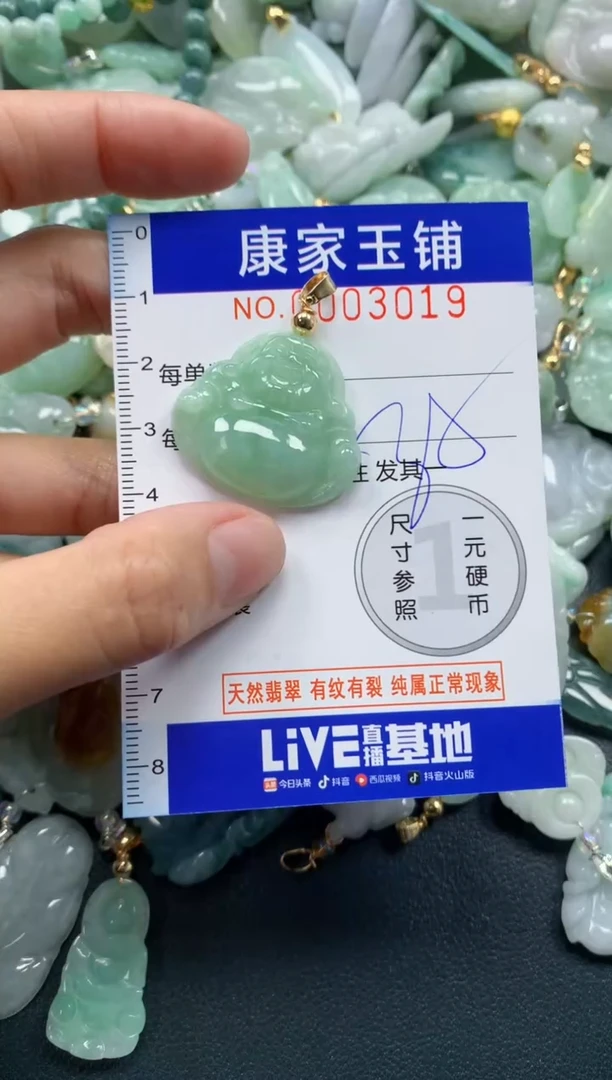 颈饰未镶嵌翡翠3019