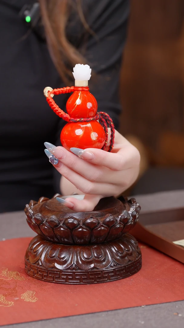 696号大漆酒葫芦一物一拍