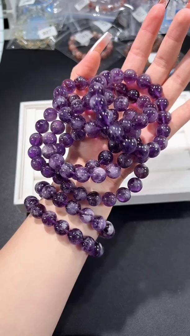 未镶嵌手串水晶43j多样性发其一【1条】默认微瑕12mm