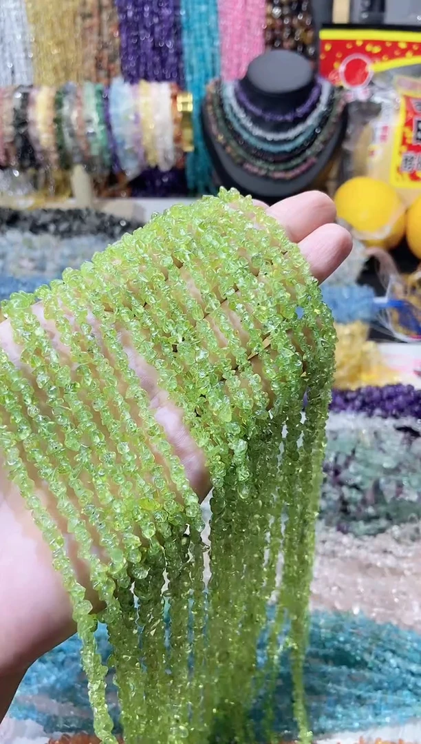 未镶嵌珠宝半成品水晶橄榄