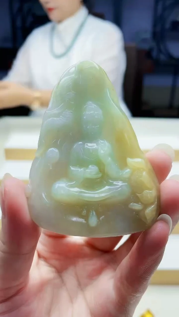 未镶嵌定制翡翠毛货09230091