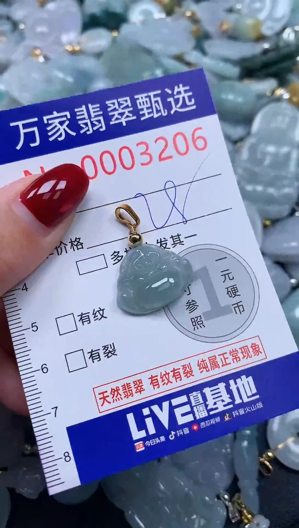 颈饰未镶嵌翡翠3206