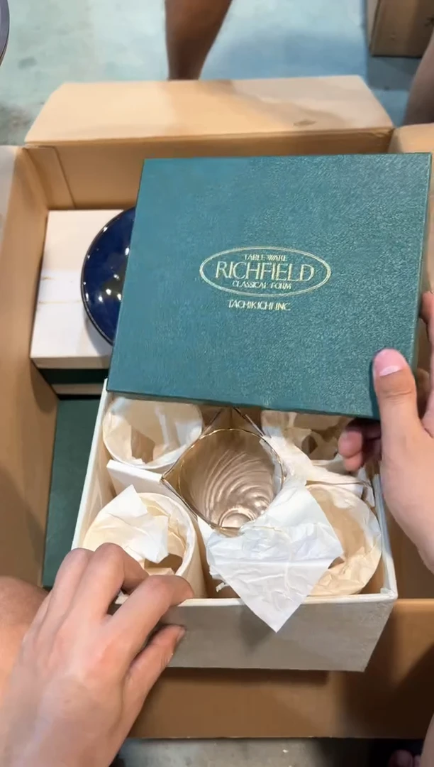 C1663中古瓷器 茶器周边/1盒
