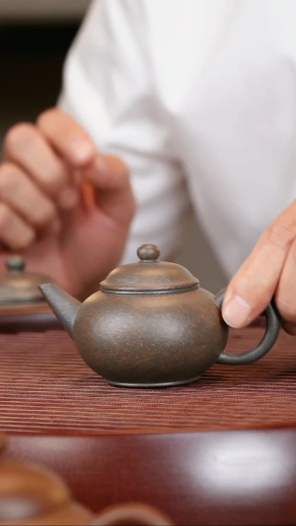茶壶紫砂水平/共生矿/120cc