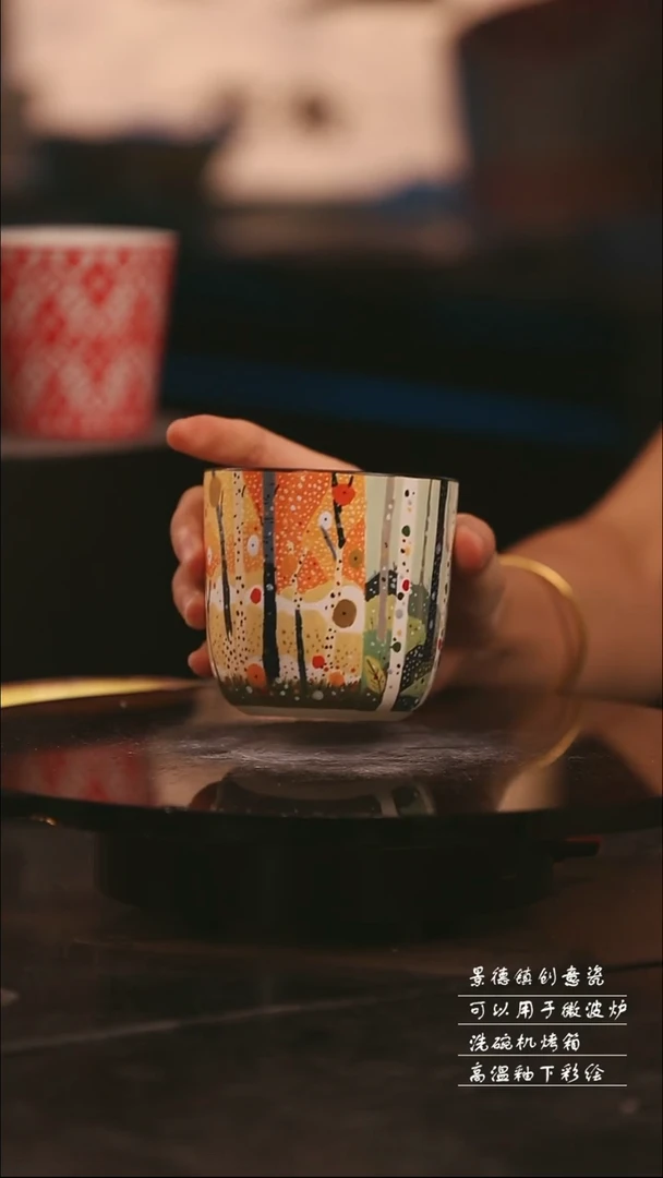 陶瓷景德镇可爱设计师款陶瓷