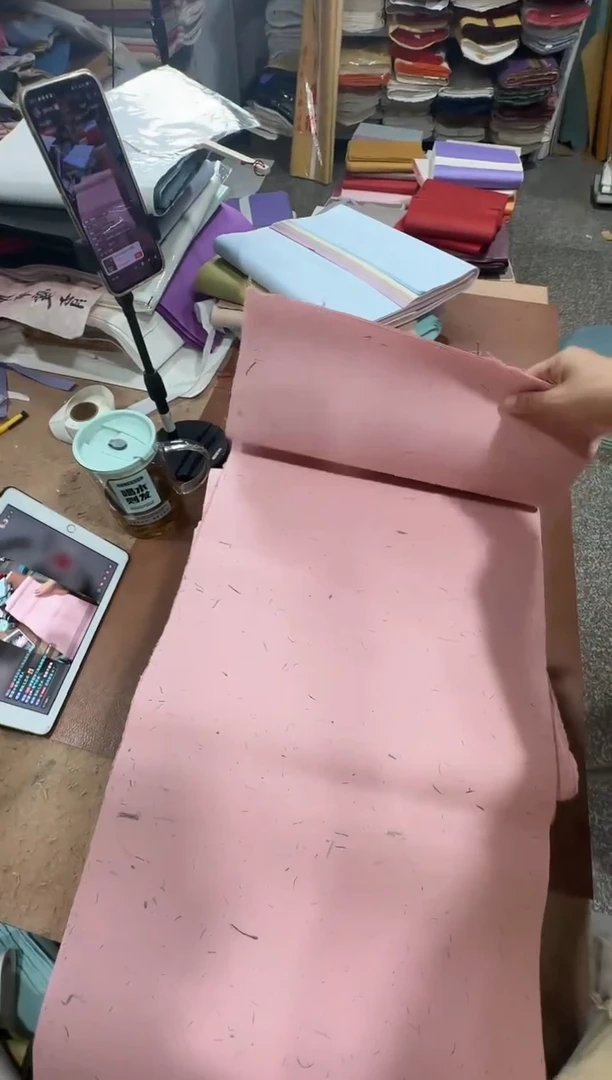 34*138 粉色檀皮纤维50张