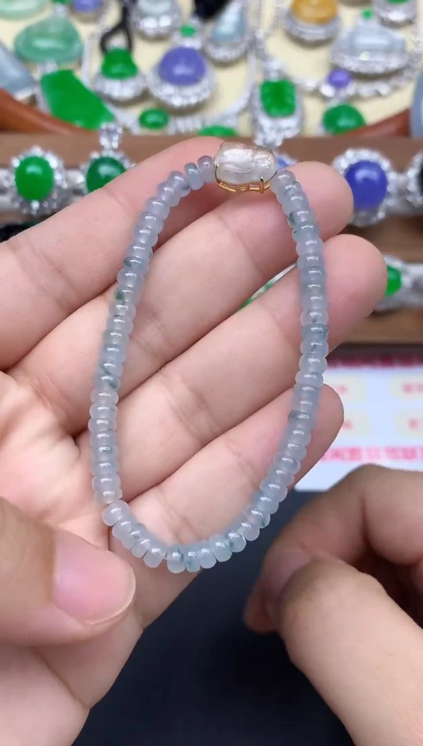 未镶嵌手链翡翠40-中国好珍宝