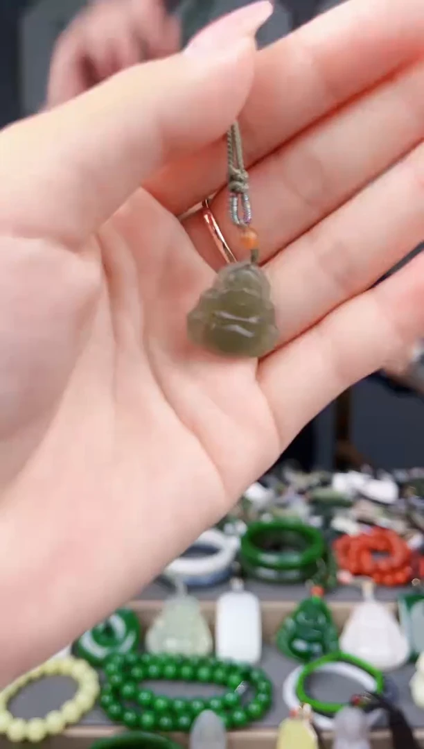 和田玉未镶嵌颈饰多样性发货拍一单发一个