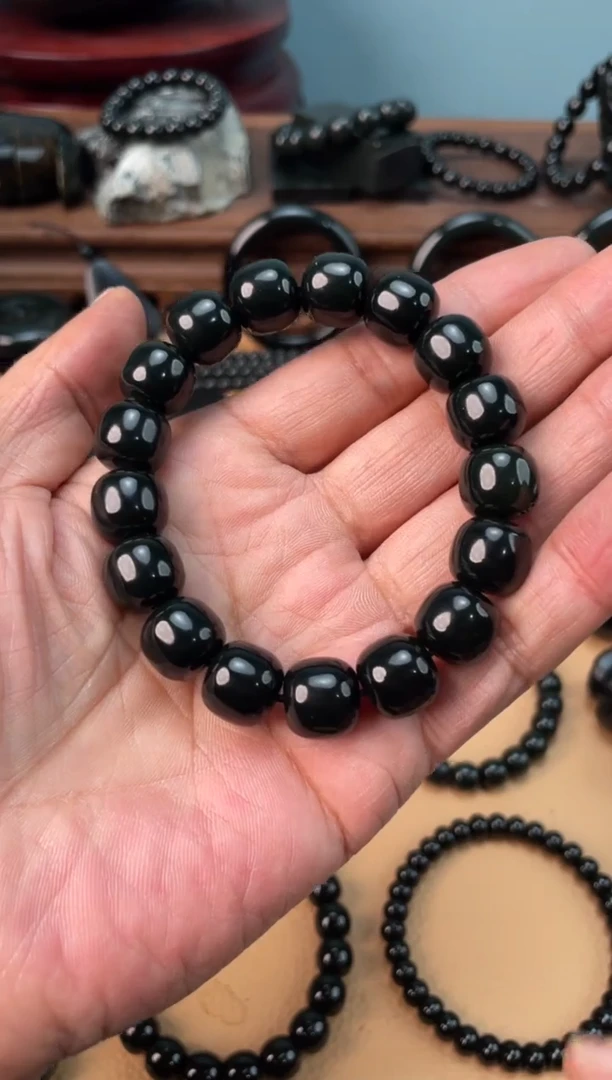 未镶嵌手链和田玉阳****想皮勒村老矿塔青卡13老型