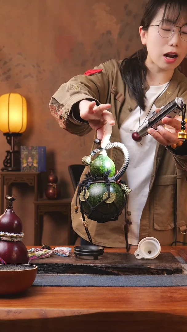 【闪购商品】114S号精品大漆葫芦防腐防渗装水茶酒