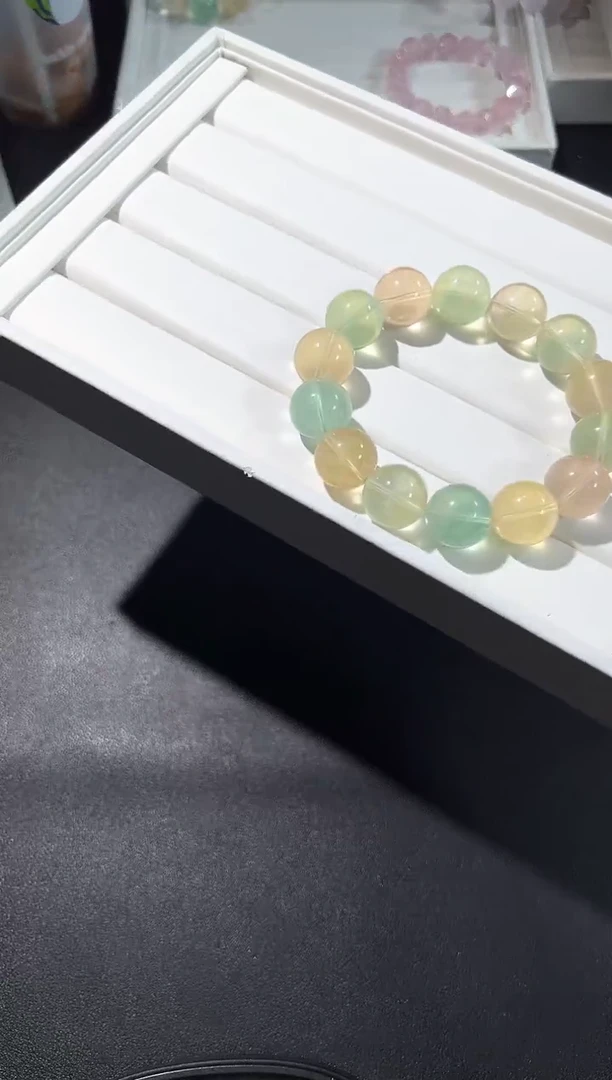 未镶嵌手链萤石53n多样性发其一【1条】默认微瑕