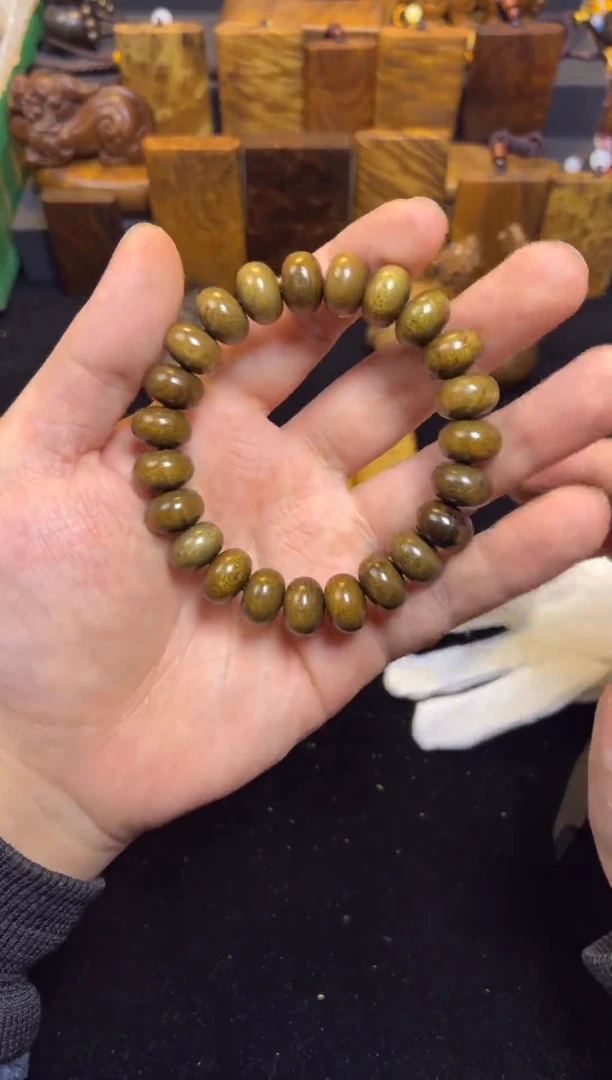 【闪购商品】楠木（金丝楠）手串/手链算盘珠手串193