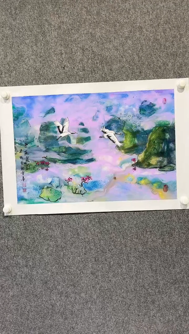 国画王忠权-3平尺-国画作品