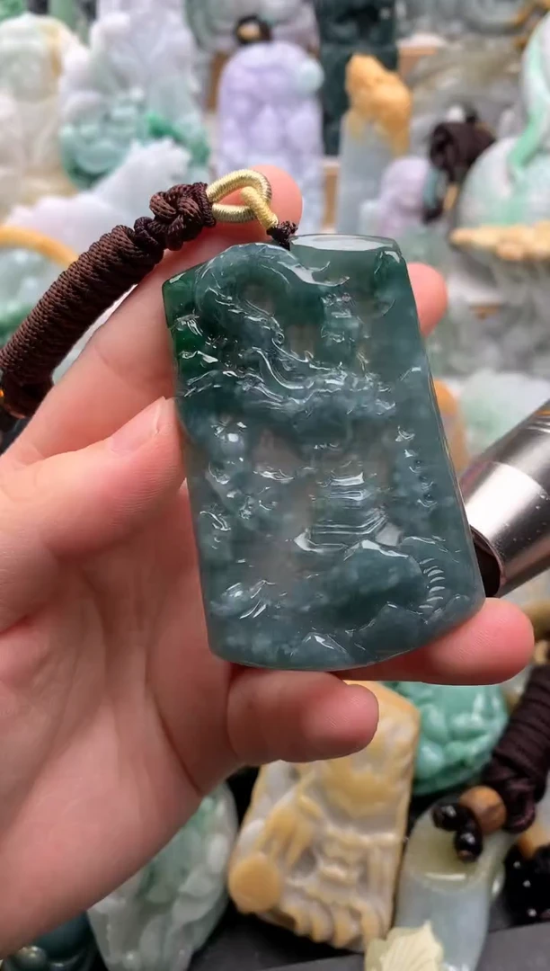 吊坠(不含链)未镶嵌翡翠1