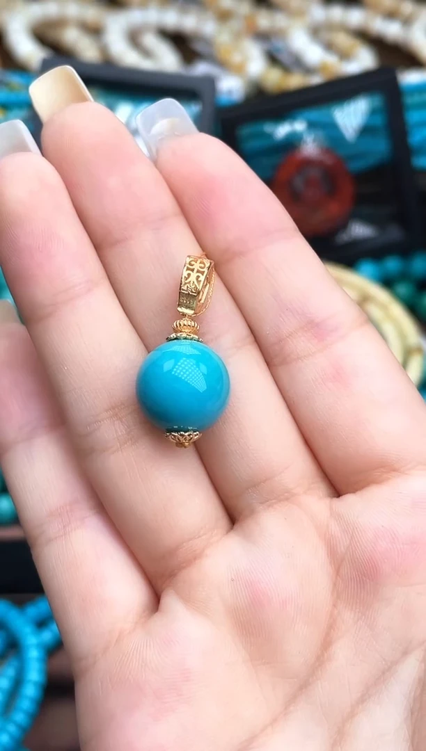 未镶嵌绿松石珠宝奇石A001