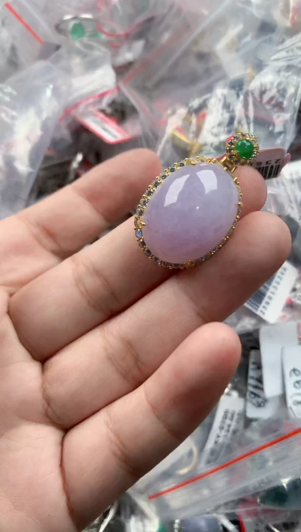 银S925镶嵌戒指翡翠888888 1