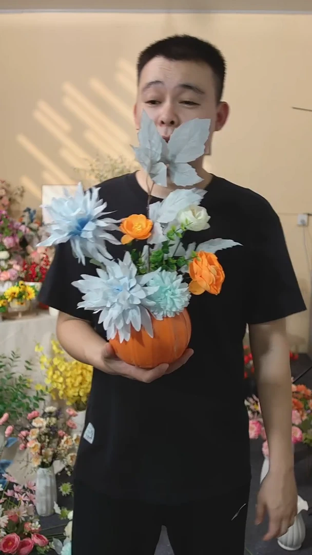 嘿淘家仿真花插花套装包邮到家
