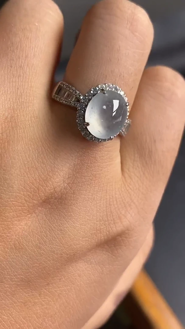 银S925镶嵌定制翡翠99696969