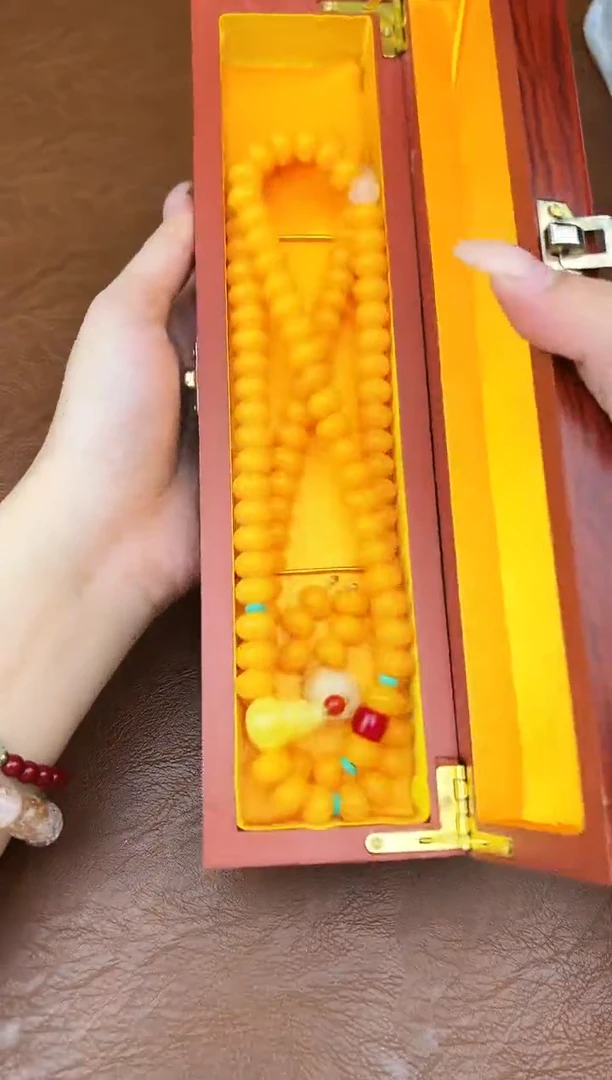 万家文玩阁黄玉菩提链接@@YS1509