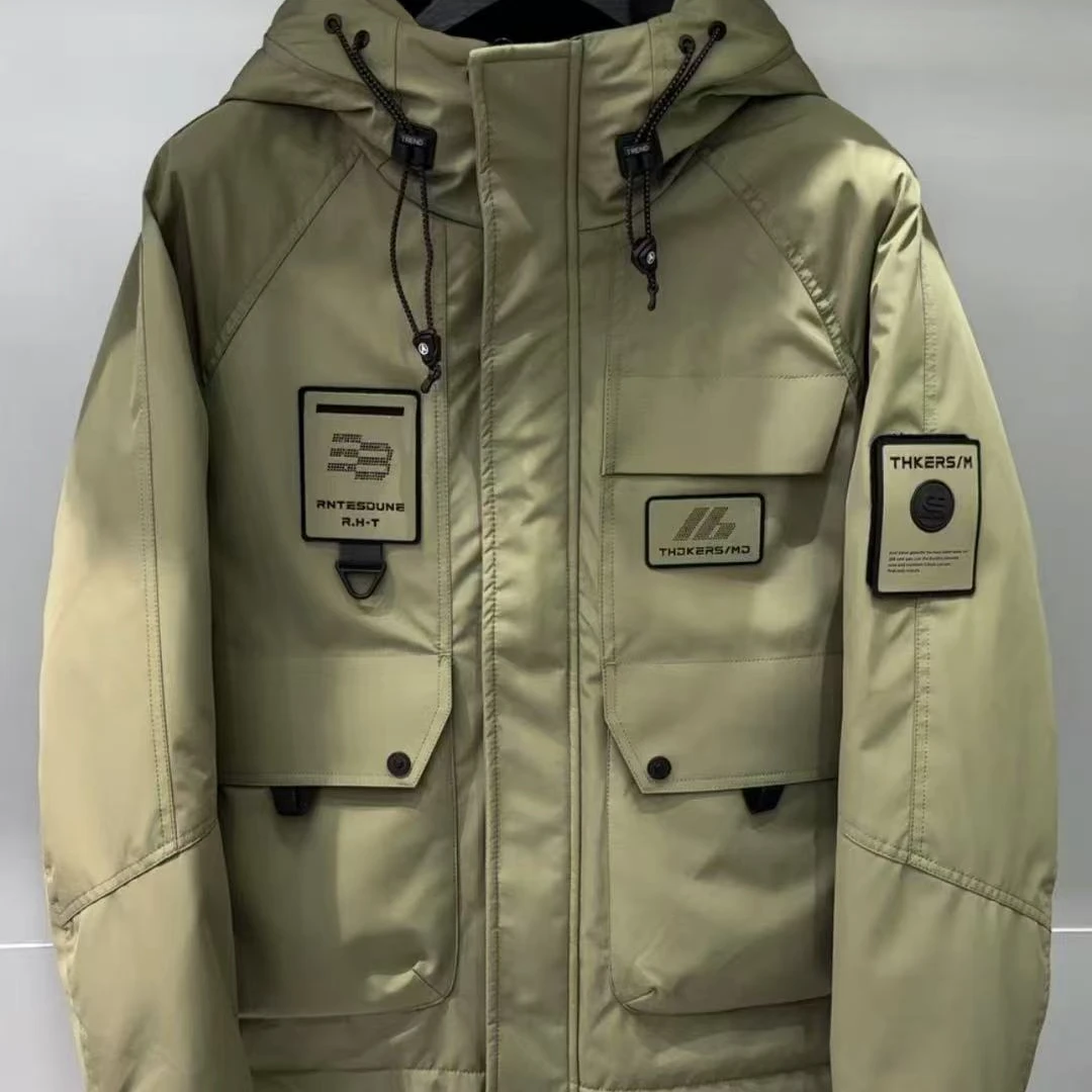 【零下50度】8697情侣极寒羽绒鹅绒服石墨烯加厚防水外套111