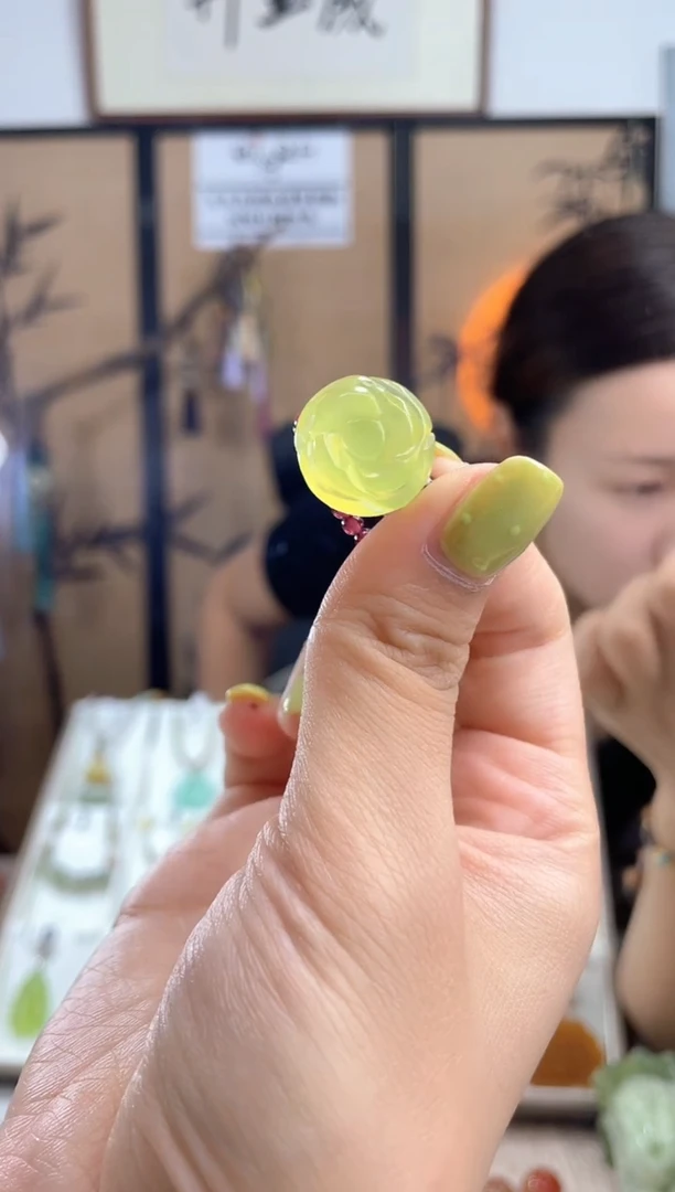 岫玉未镶嵌戒指多样性发货其中发一