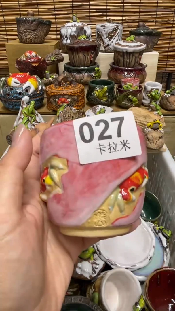 用****9027精美粗陶手工柴烧
