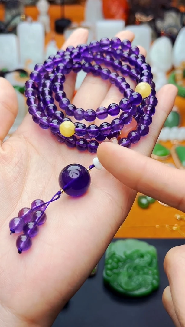 【闪购商品】水晶手串未镶嵌多圈手串