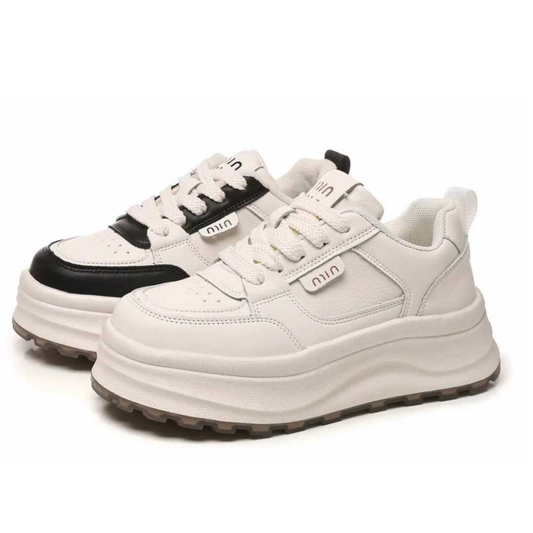 高帮韩版秋季保暖加绒增高鞋ins鞋子休闲鞋系带