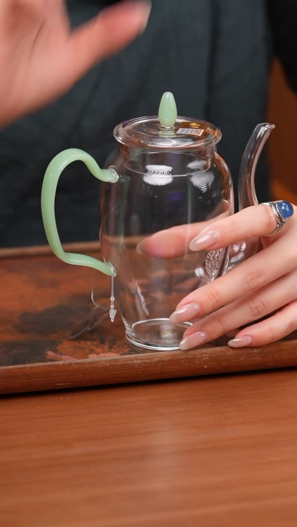 【闪购商品】禾器/晶彩云雀壶/浅玉