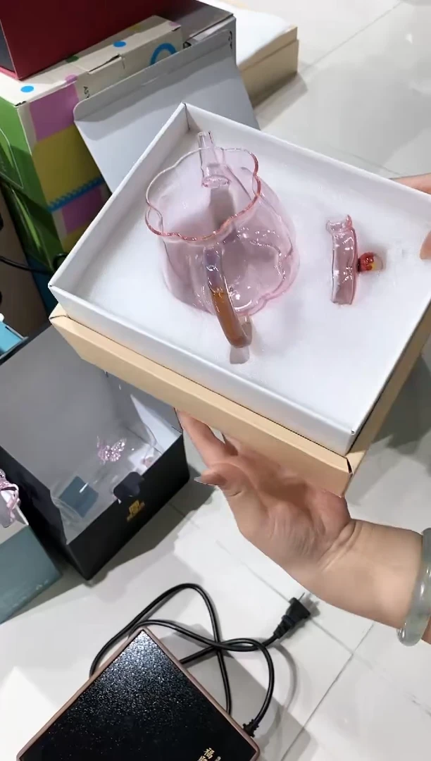 【闪购商品】粉色梅花小壶