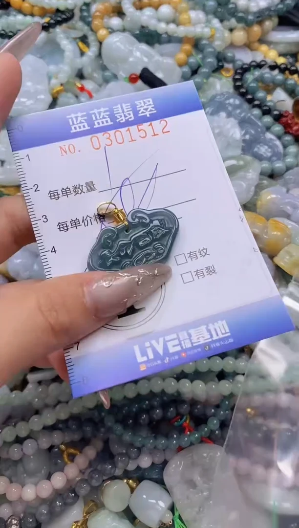 翡翠未镶嵌颈饰闪购0301512